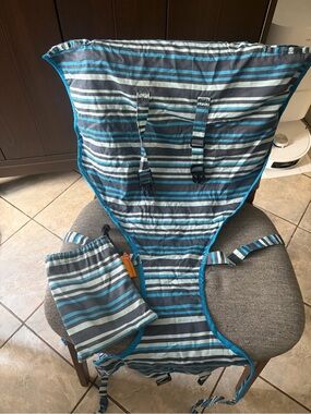 Toddler baby portable High Chair for travel fits any chair